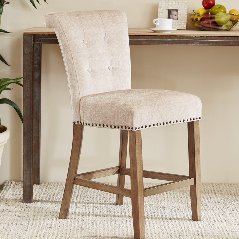 McAlester 24.5" Bar Stool & Reviews Joss & Main